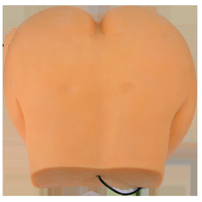 Реалистичная вагина с вибрацией, нагревом и шлемом виртуальной реальности CyberSkin Twerking Butt Deluxe - TwerkingButt. Фотография 3.