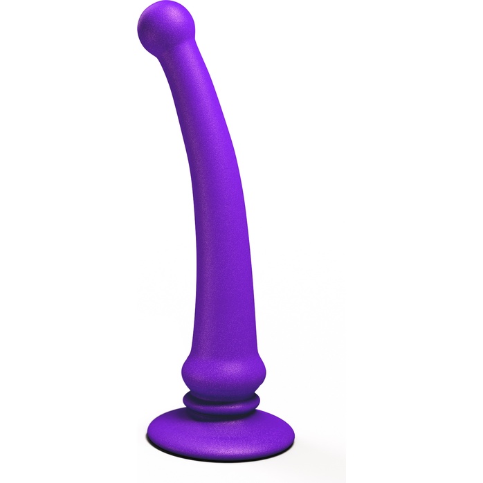 Фиолетовый анальный стимулятор Rapier Plug - 15 см - Back Door Collection