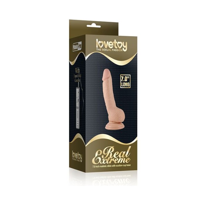 Фаллоимитатор на присоске Flesh - 17,8 см. Фотография 2.