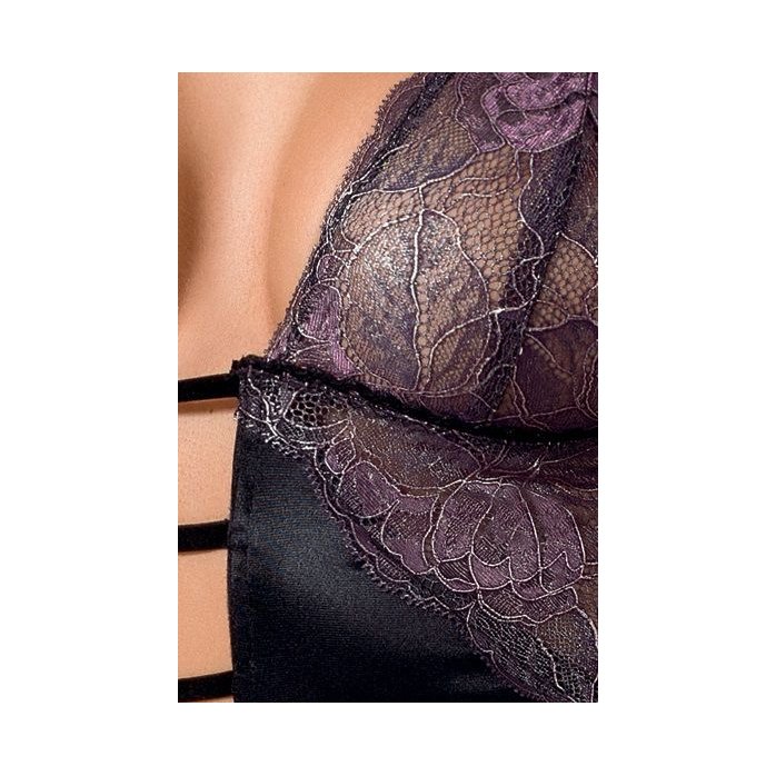 Облегающая сорочка Fiero с кружевным лифом. Фотография 3.