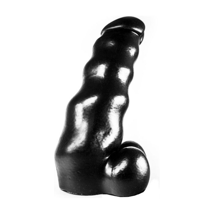 Черный фаллоимитатор Itemirus - 32 см - Dinoo. Фотография 2.