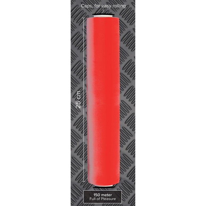 Рулон красной ленты для фиксации - 150 м - Kiotos Bizarre. Фотография 2.
