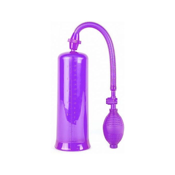 Фиолетовая вакуумная помпа Dusky Power - Shots Toys
