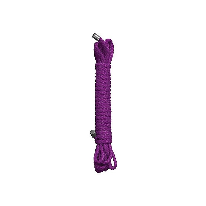 Фиолетовая веревка для бандажа Kinbaku Rope - 5 м - Ouch!
