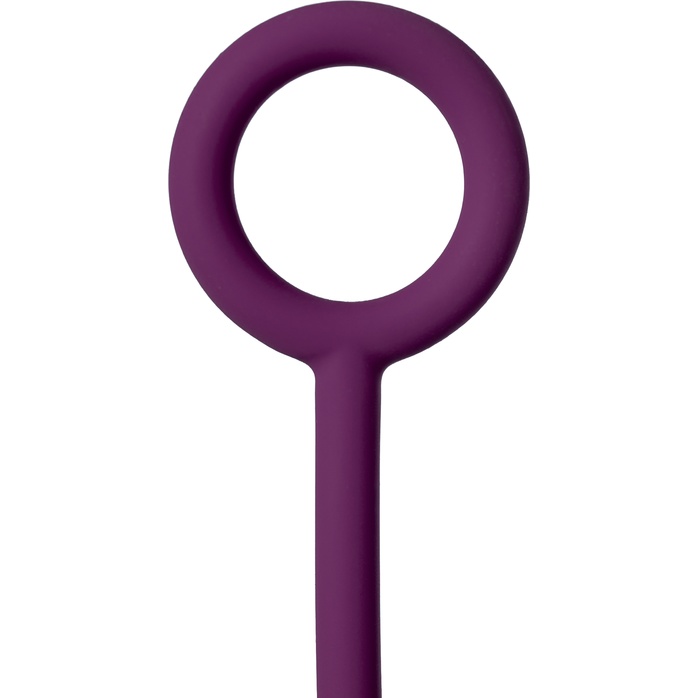 Набор фиолетовых вагинальных шариков Nova Ball со смещенным центром тяжести. Фотография 10.