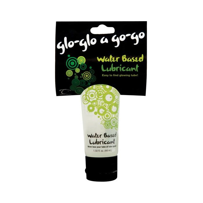 Светящийся лубрикант Glo-Glo a Go-Go Water Based Lubricant - 44 мл - Glo-Glo-a-Go-Go