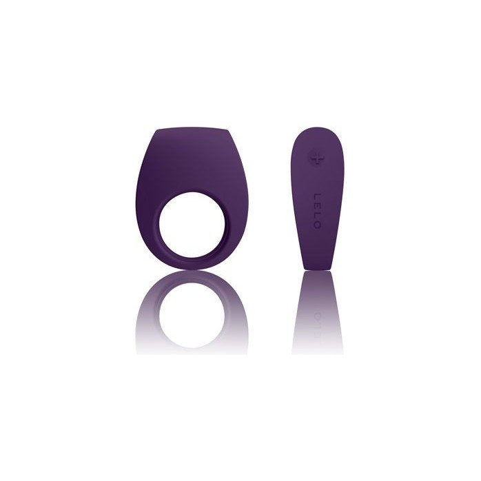 Фиолетовое эрекционное кольцо Tor 2 с вибрацией. Фотография 2.