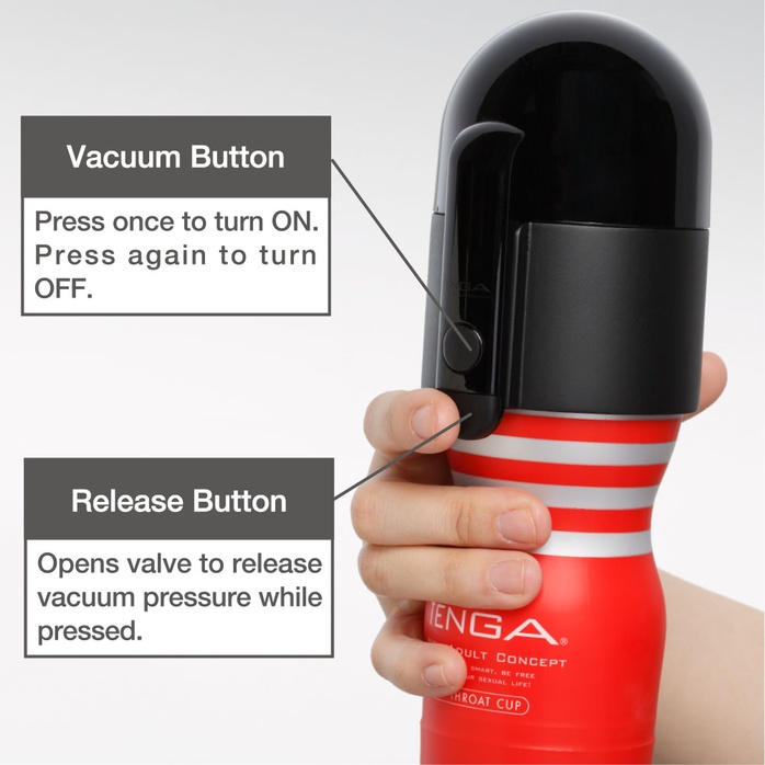 Вакуумный контроллер Vacuum Controller для мастурбаторов Tenga (мастурбатор в комплекте) - CUP Series. Фотография 3.