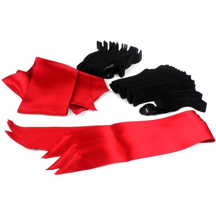 Набор поясов-фиксаторов Door Play Kit - Sex   Mischief. Фотография 4.