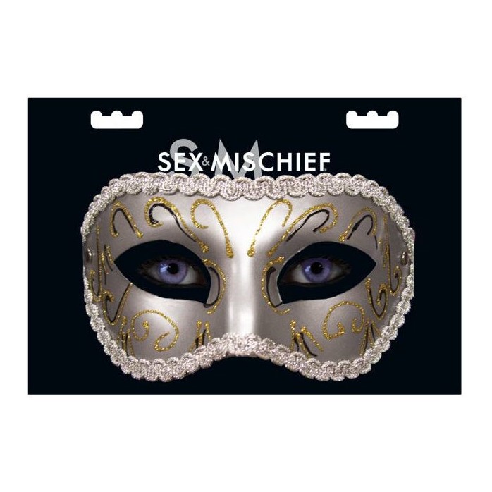 Венецианская маска Masquerade Mask - Sex   Mischief. Фотография 2.