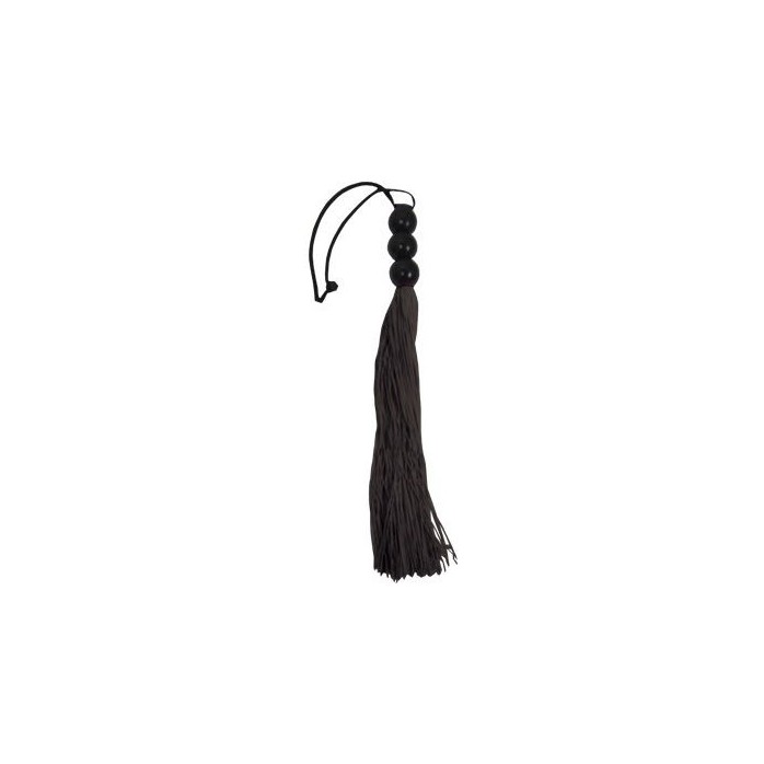 Небольшая черная плеть Medium Whip - 35 см - Sex   Mischief