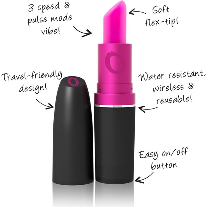 Вибратор в виде губной помады My Secret. Фотография 3.