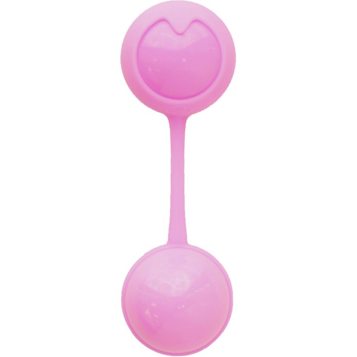Розовые вагинальные шарики с вибрацией. Фотография 2.