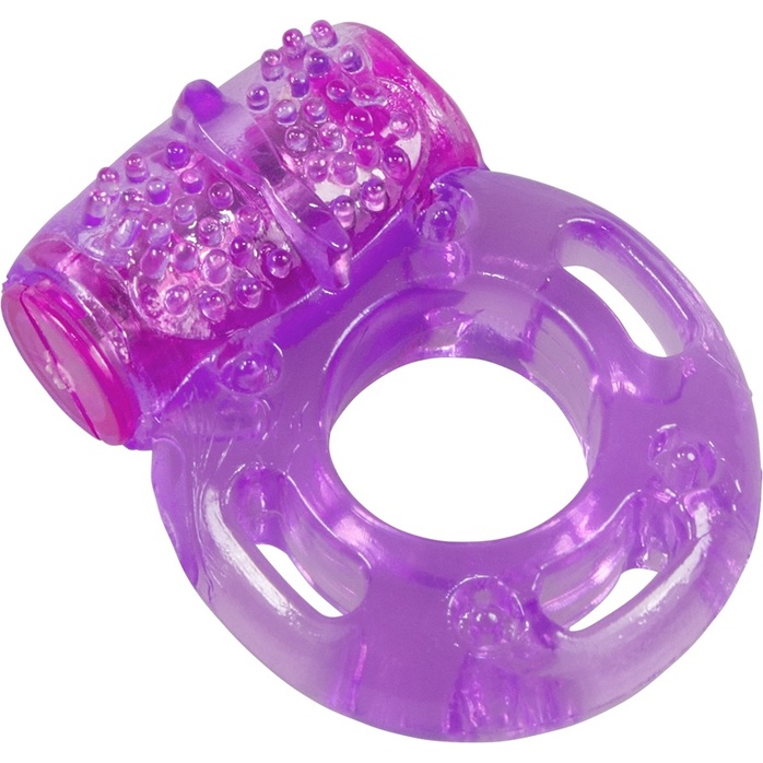 Фиолетовое эрекционное виброкольцо Bliss Mate Vibration Cock Ring - You2Toys. Фотография 3.