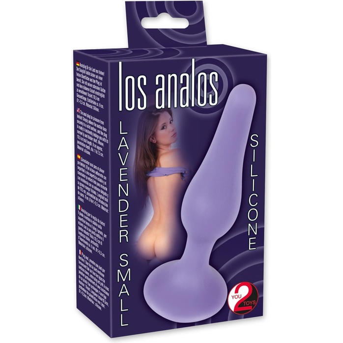 Малый фиолетовый анальный стимулятор Los Analos - 10,5 см - You2Toys. Фотография 4.