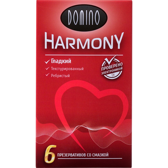 Гладкие презервативы DOMINO Classic Harmony - 6 шт - Domino Classic