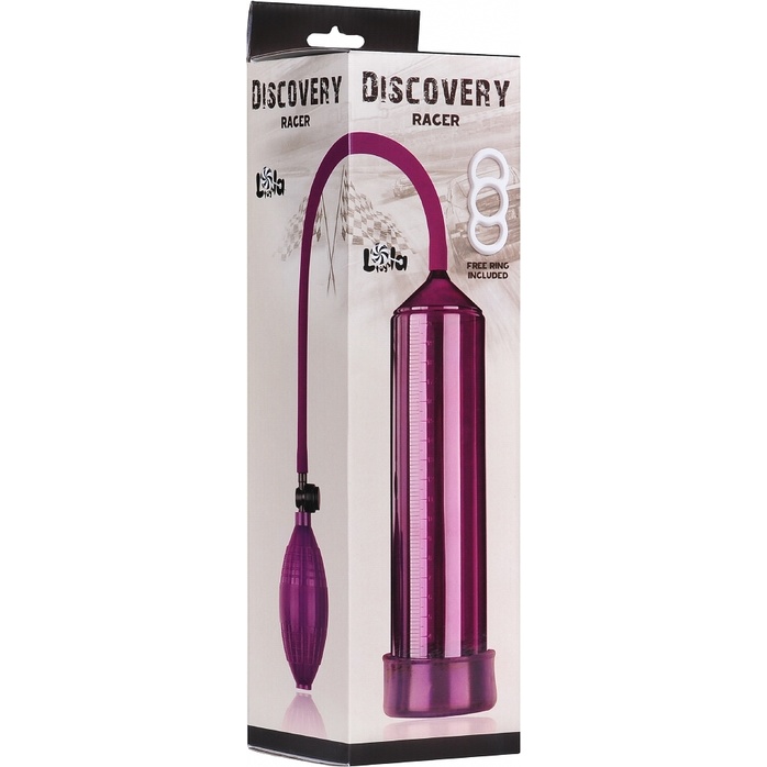Фиолетовая вакуумная помпа Discovery Racer Purple - Discovery. Фотография 3.