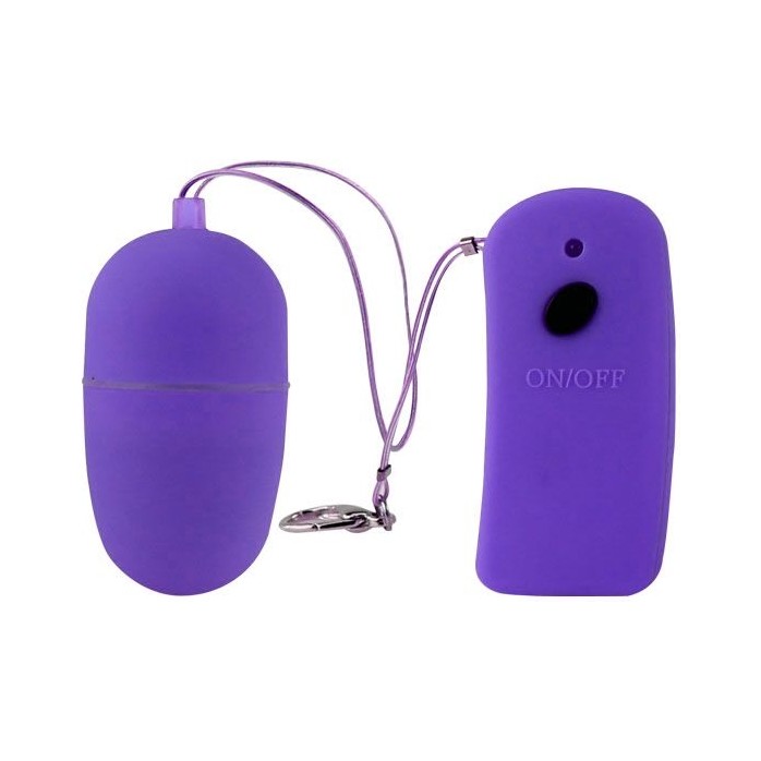 Фиолетовое виброяйцо с дистанционным управлением