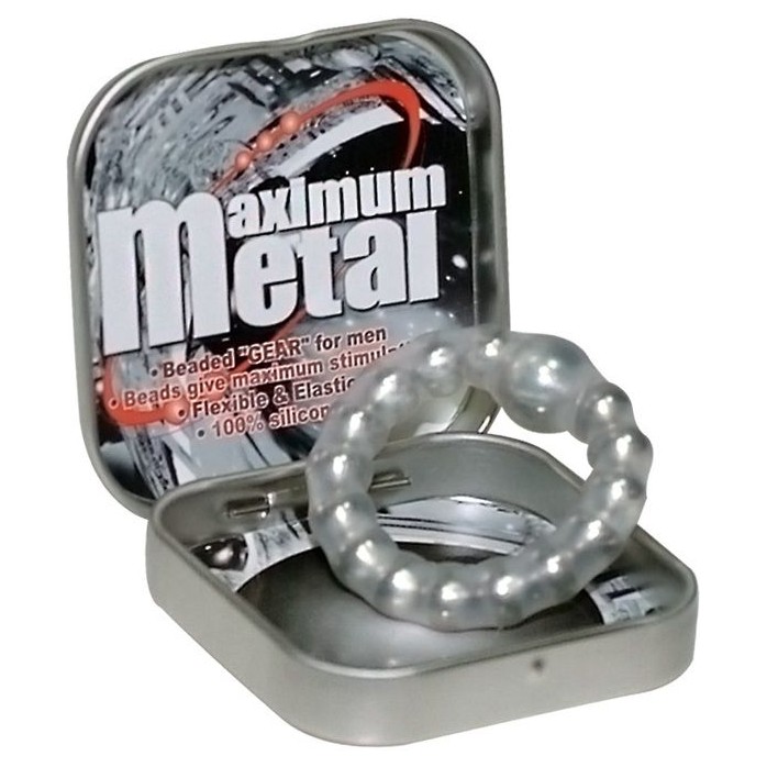 Эрекционное кольцо Maximum Metal Ring. Фотография 2.