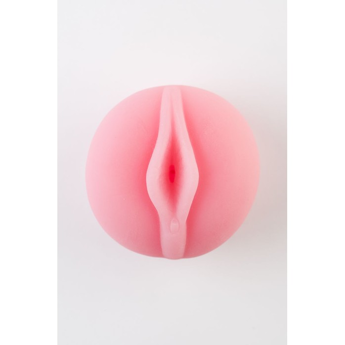 Розовая насадка на помпу в виде вагины - Basic. Фотография 2.
