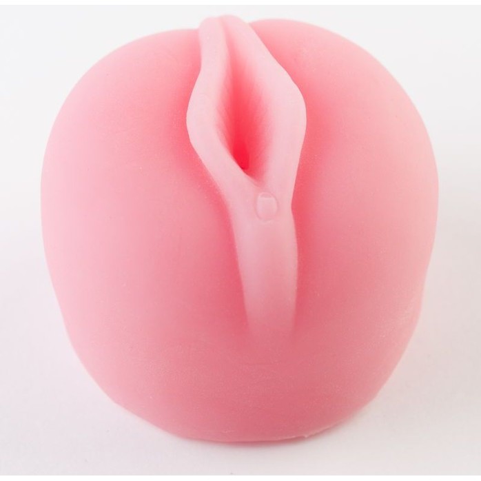 Розовая насадка на помпу в виде вагины - Basic