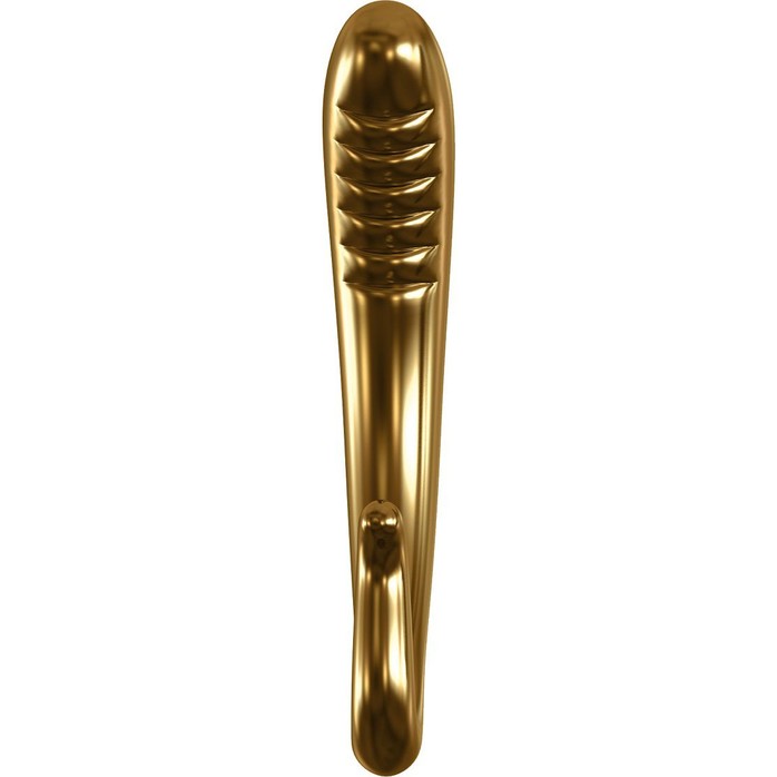 Золотистый стимулятор G-точки из стекла - 16,5 см - Icicles Gold Edition