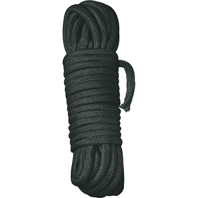 Черная веревка для бандажа - 3 м. Фотография 2.