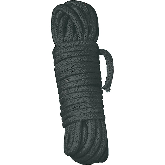 Черная веревка для бандажа - 10 м