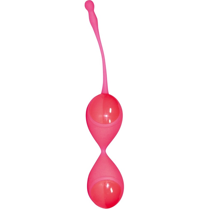 Розовые вагинальные шарики с хвостиком для извлечения - Sweet Smile. Фотография 2.