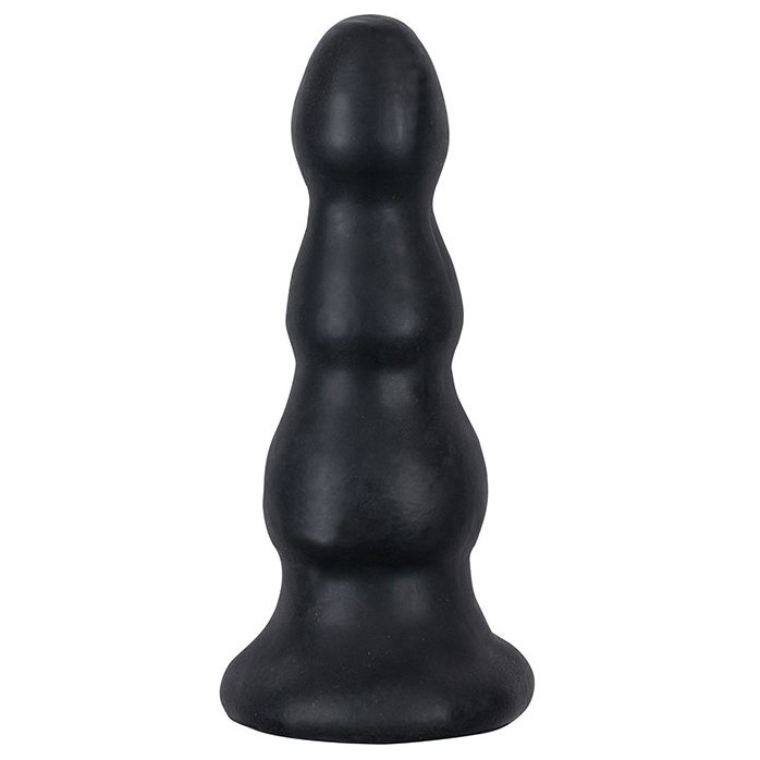 Гигантская чёрная анальная ёлочка MENZSTUFF IMMENSE STOPPER - 32,5 см - MenzStuff