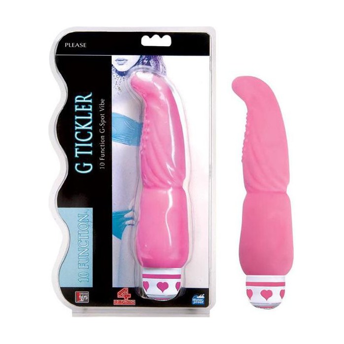 Розовый G-вибростимулятор G Tickler - 21,6 см - Please