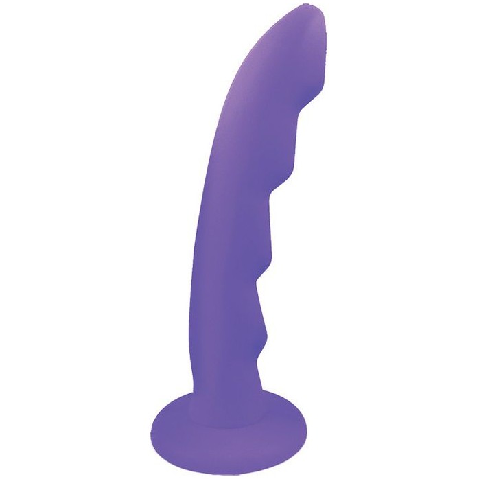 Фиолетовый фаллоимитатор LUXE AI - 17,7 см - Luxe