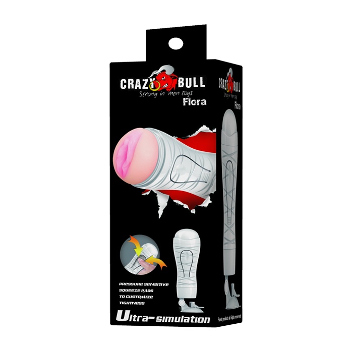 Мастурбатор-вагина Flora с присоской в основании. Фотография 7.