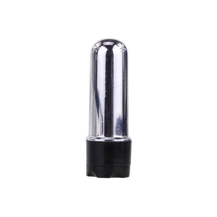 Серебристый мини-вибратор Ring - 5,5 см