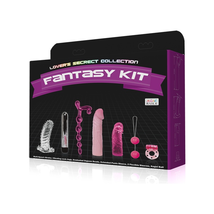 Набор для любовных игр Fantasy Kit из 7 предметов. Фотография 12.