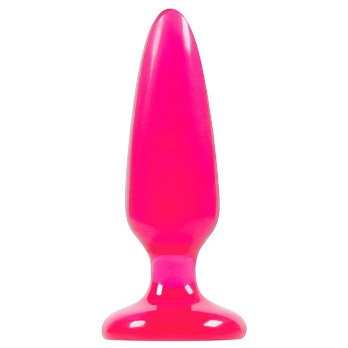 Малая розовая анальная пробка Jelly Rancher Pleasure Plug Small - 10,2 см - Jelly Rancher