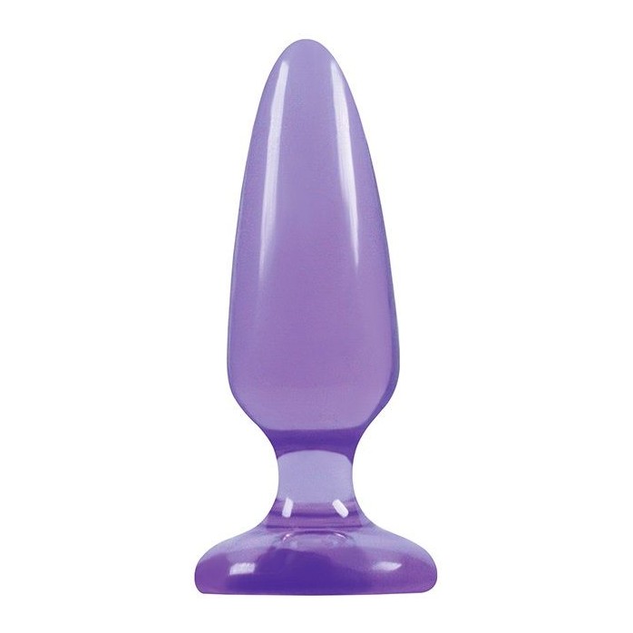 Фиолетовая средняя анальная пробка Jelly Rancher Pleasure Plug Medium - 12,7 см - Jelly Rancher. Фотография 2.