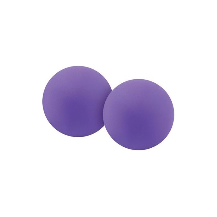 Фиолетовые вагинальные шарики без сцепки INYA Coochy Balls Purple - INYA. Фотография 2.