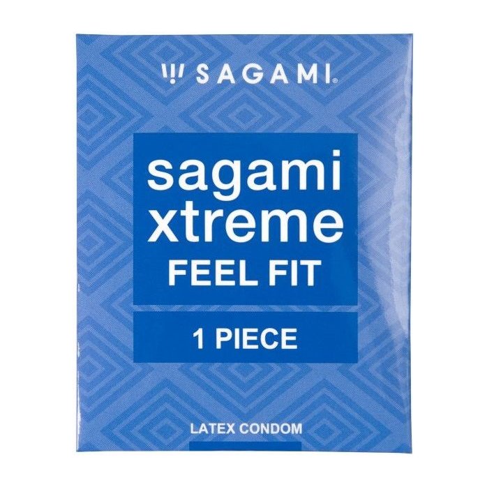 Презерватив Sagami Xtreme Feel Fit 3D - 1 шт - Sagami Xtreme