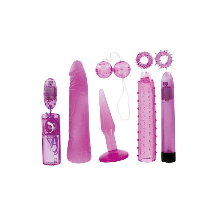 Фиолетовый вибронабор BESTSELLER EROTIC TREASURE KIT - BestSeller