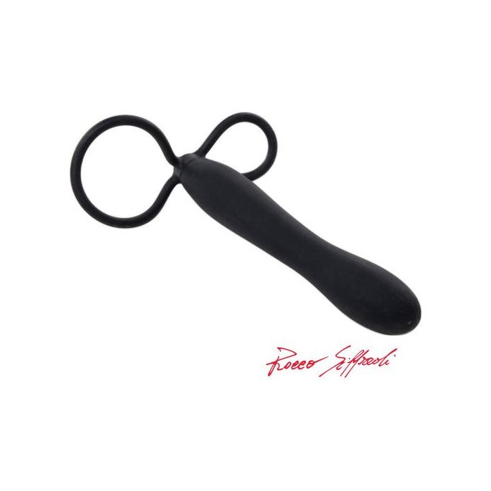 Гладкая насадка для двойного проникновения ROCCO DOUBLE STRAP-ON PUSSY - Rocco Siffredi sex toys