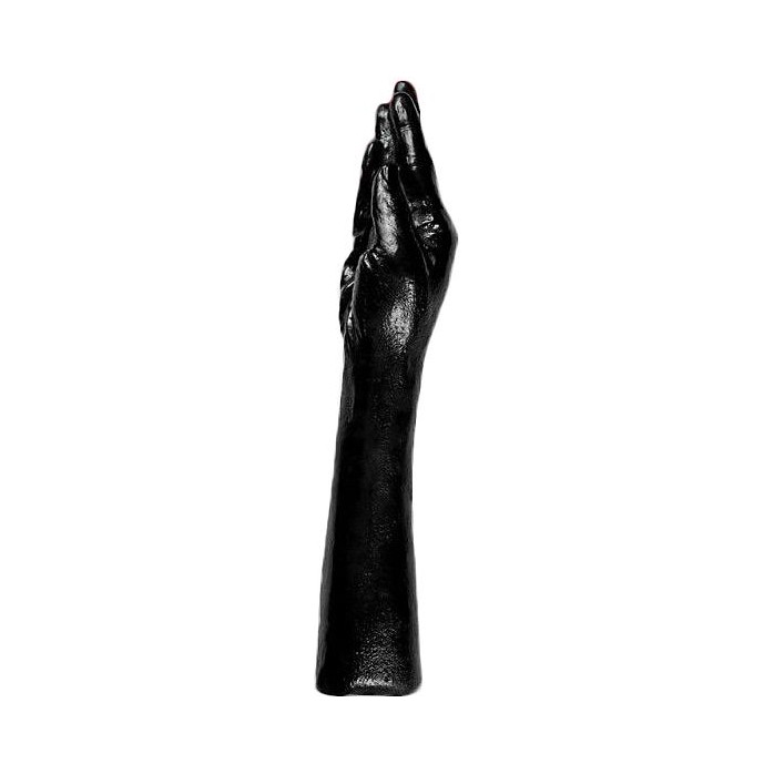 Чёрная рука для фистинга - 37 см