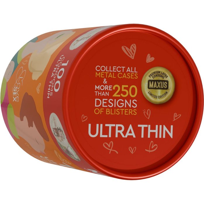 Ультратонкие презервативы Maxus Ultra Thin - 100 шт. Фотография 2.
