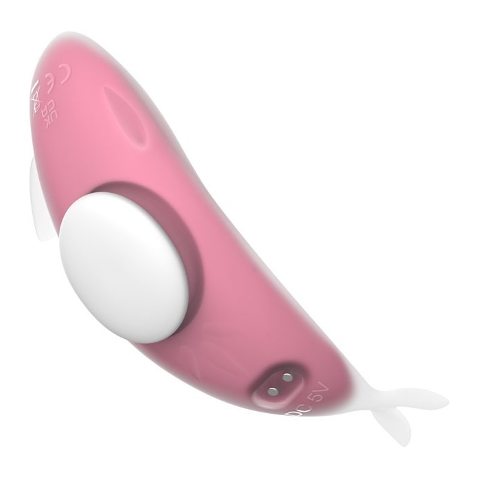 Розовый вибростимулятор Panty Vibrator для ношения в трусиках. Фотография 5.