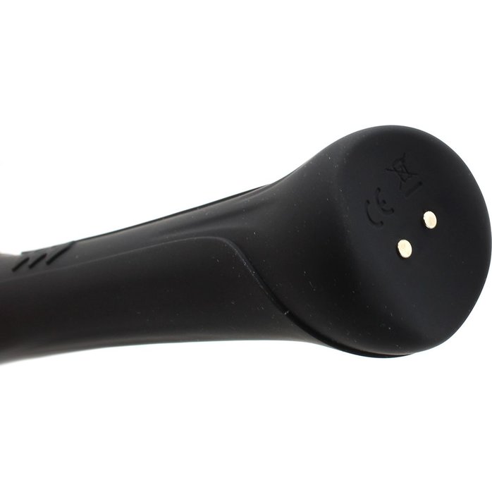 Черный жезловый вибромассажёр Pixey Aquawand - 32 см. Фотография 6.