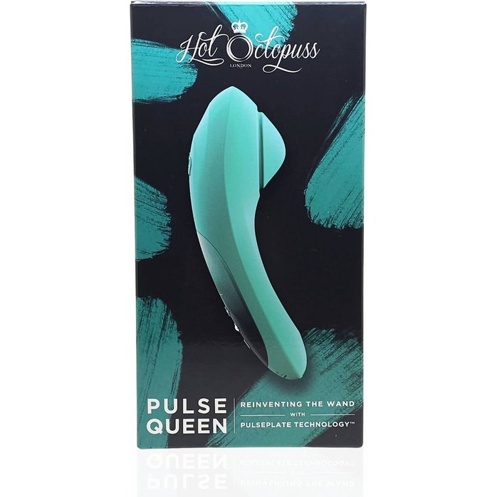 Мятный инновационный вибромассажёр Pulse Queen. Фотография 8.