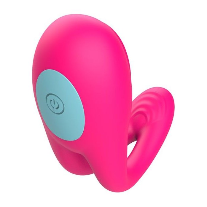 Розовое виброкольцо с пультом ДУ. Фотография 13.