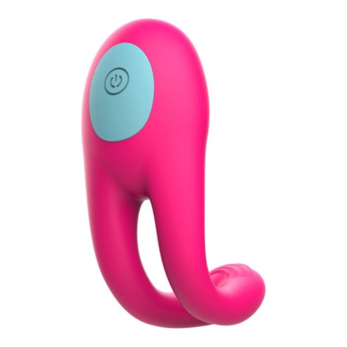 Розовое виброкольцо с пультом ДУ. Фотография 15.