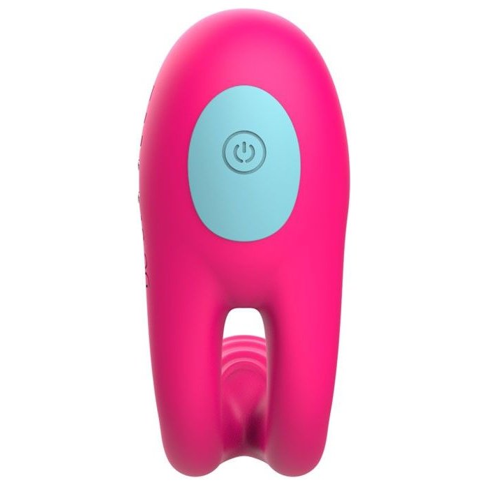 Розовое виброкольцо с пультом ДУ. Фотография 3.