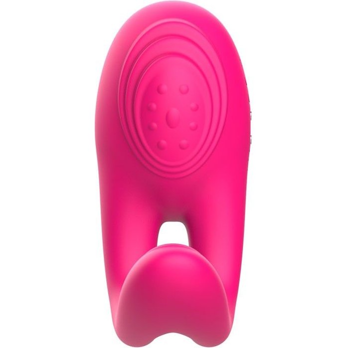 Розовое виброкольцо с пультом ДУ. Фотография 4.